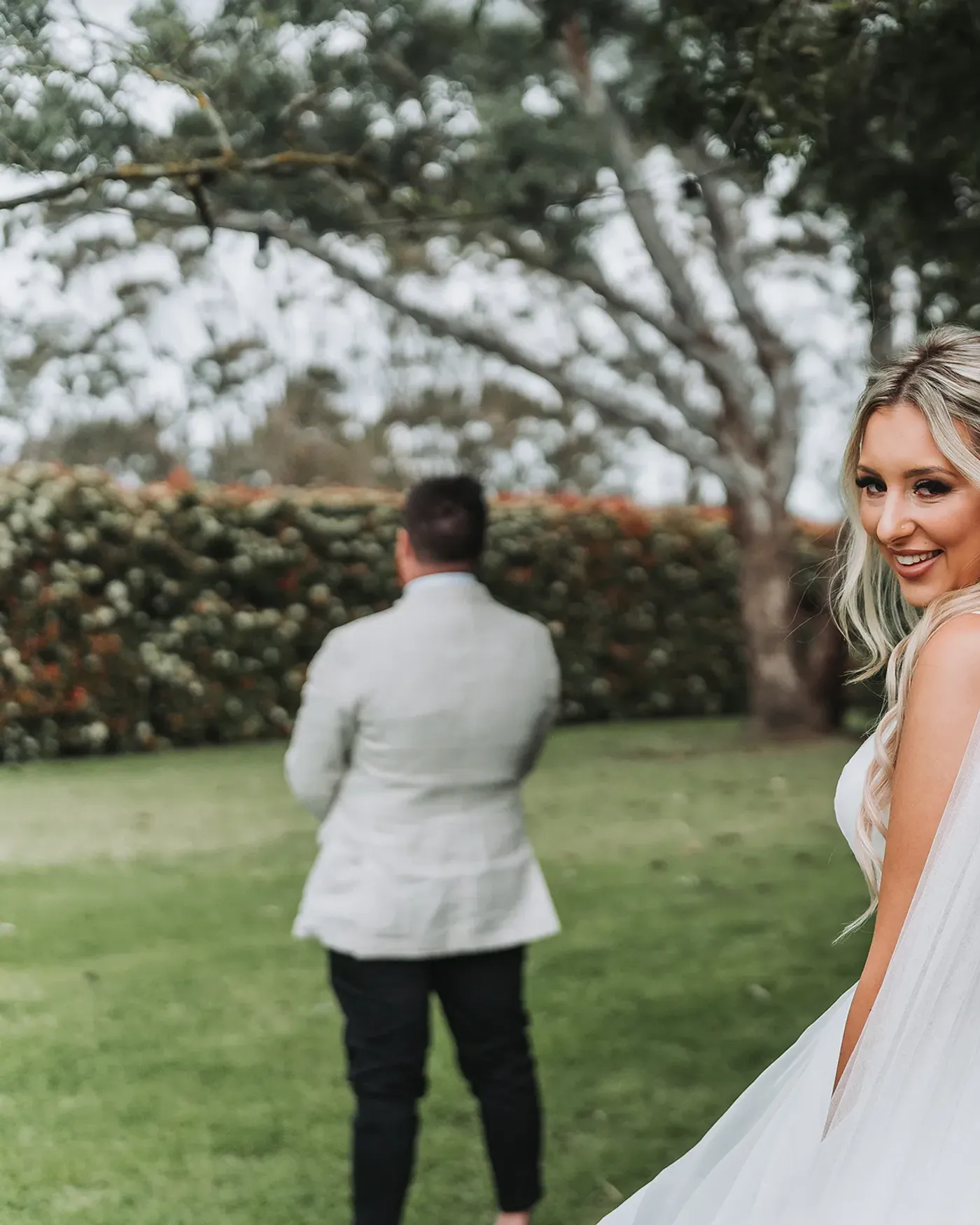 Chantelle and Tom at Seaview Club