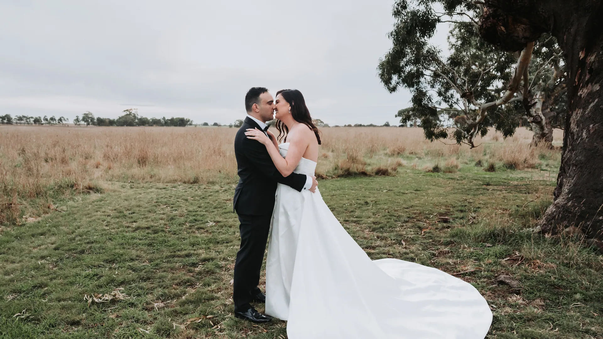 Kayla and Marko in the paddock at Rocklea Farm